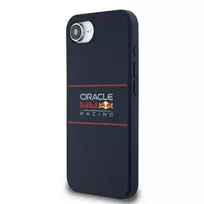 Red Bull Silicone Horizontal Logo phone case for iPhone 16e, blue, with MagSafe support