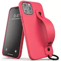 Adidas Hand Strap Phone Case for iPhone 12 Pro Max, pink