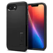 Spigen Tough Armor phone case for iPhone SE 4 (2025), black