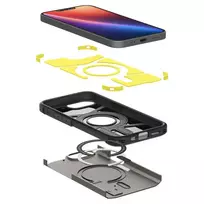 Spigen Tough Armor phone case for iPhone SE 4, gray