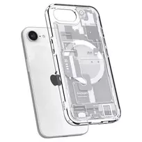 Spigen Ultra Hybrid MagSafe phone case for iPhone SE 4 (2025), white