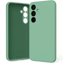 Mercury Silicone Phone Case for Samsung Galaxy S25+ in green
