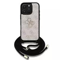GUESS iPhone 16 Pro pink phone case
