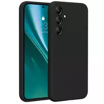 Etteri Silicone case for Samsung Galaxy A35 5G, black