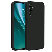Etteri Silicone case for Samsung Galaxy A14, black