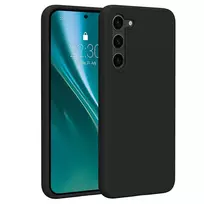 Etteri Silicone case for Samsung Galaxy S23 Plus, black