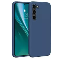 Etteri Silicone case for Samsung Galaxy S23 Plus in dark blue