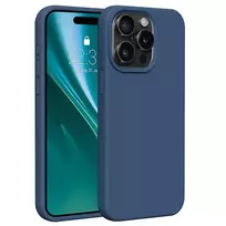 Etteri Silicone phone case for iPhone 15 Pro Max, blue