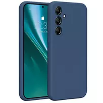 Etteri Silicone case for Samsung Galaxy A35 5G in dark blue
