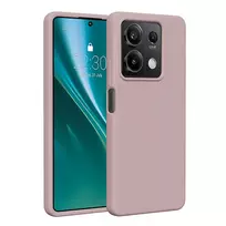 Etteri Silicone phone case for Xiaomi Redmi Note 13 5G in light pink
