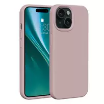 Etteri Silicone phone case for iPhone 15, light pink
