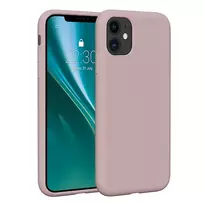 Etteri Silicone phone case for iPhone 11, light pink