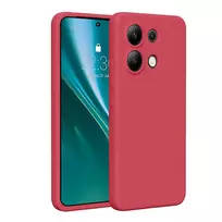 Etteri Silicone phone case for Xiaomi Redmi Note 13 4G in raspberry