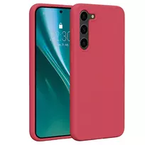 Etteri Silicone phone case for Samsung Galaxy S23 Plus, raspberry