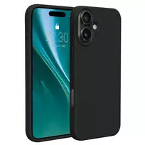 Etteri Silicone phone case for iPhone 16 Plus, black