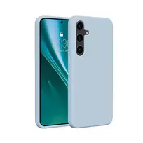 Etteri Silicone phone case for Samsung Galaxy S25 Plus in light blue