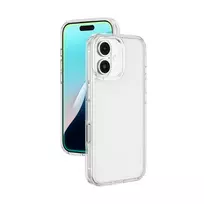 AmazingThing Minimal Case for iPhone 16 - Transparent Silicone Case