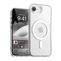 Mercury Jelhard iPhone 16e transparent phone case with MagSafe