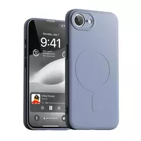 Mercury Semi-Silicone MagSafe phone case for iPhone 16e, blue