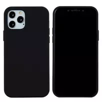 Fusion Accessories Fusion Elegance Fibre Protect Silicone Case for Apple iPhone 15 Pro Max, black