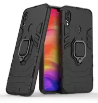 Fusion Accessories Fusion Armor Ring Back Case for Xiaomi Redmi Note 13 Pro 4G, Black