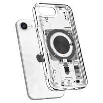 Spigen Ultra Hybrid phone case for iPhone SE 4 (2025) Neo One transparent with MagSafe