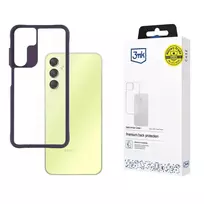3MK Satin Armor Case+ Purple for Samsung Galaxy A25 5G - transparent