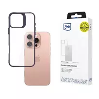 3MK Satin Armor Case+ Purple for Apple iPhone 16 Pro - Transparent