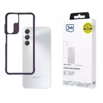 3MK Satin Armor Case+ Purple for Samsung Galaxy A15 5G - Transparent