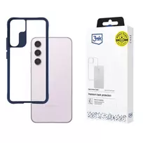 3MK Satin Armor Case+ Blue for Samsung Galaxy S24 - clear