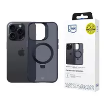 3MK Smoke Case Mag AND Stand for Apple iPhone 13 Pro Max - Black