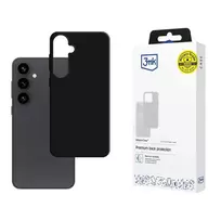 3MK Silicone Case for Samsung Galaxy S25 - Black