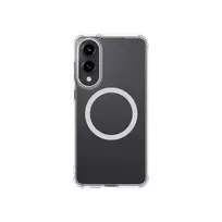 AmazingThing Minimal Mag Case with Magnetic Ring for Samsung Galaxy S25 Edge - Transparent