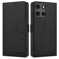 Tech-Protect MOTOROLA MOTO G15 | G15 POWER WALLET CASE MATTE BLACK
