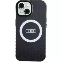 Audi IML Big Logo MagSafe case for iPhone 15, 14, 13 - black