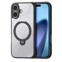 Dux Ducis Aimo Mag Case with Magnetic Ring and Stand for iPhone 17 – Black