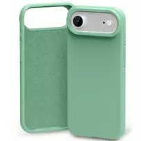 Mercury Silicone phone case for iPhone 17 Air, green
