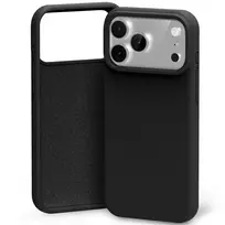 Mercury Silicone phone case for iPhone 17 Pro, black