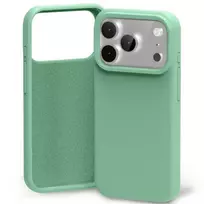 Mercury Silicone phone case for iPhone 17 Pro, green