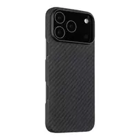 Tactical MagForce Aramid phone case for iPhone 17 Pro Max, black