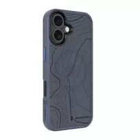 Tactical MagForce Hyperstealth Sika phone case with MagSafe support for iPhone 17 in deep blue