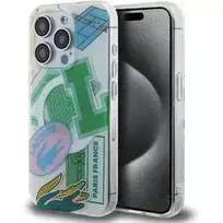 Lacoste LCHMP15LUPAN Hard Case Double Layer Patch for iPhone 15 Pro