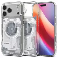 Spigen Ultra Hybrid phone case with MagSafe support for iPhone 17 Pro, white