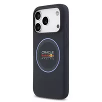 Red Bull Silicone Blue Ring MagSafe Case for iPhone 17 Pro in Navy
