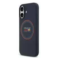 Red Bull Silicone Red Ring MagSafe Case for iPhone 17 in Navy