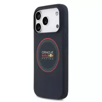 Red Bull Silicone Red Ring MagSafe Case for iPhone 17 Pro in Navy