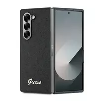 GUESS case for Samsung Galaxy Z Fold6 GUE003744 in black, 4G, Glitter Script