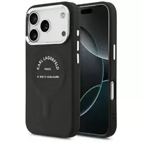 Karl Lagerfeld Karl RSG Logo MagSafe Case for iPhone 17 Pro Max, Black
