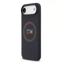 Red Bull Silicone Red Ring MagSafe Case for iPhone Air Navy
