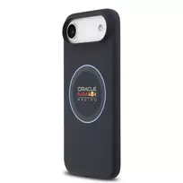 Red Bull Silicone Blue Ring MagSafe Case for iPhone Air Navy